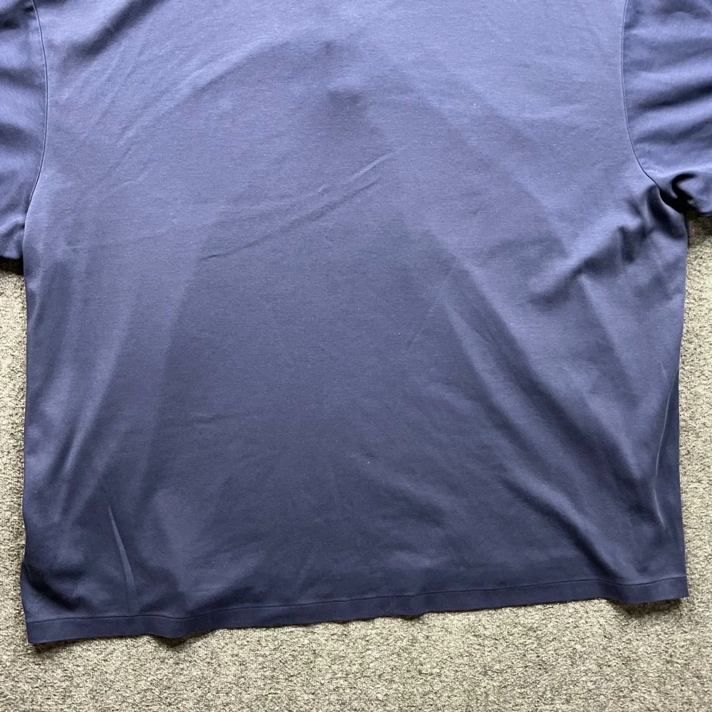 Polo Ralph Lauren Polo Shirt Mens 3XB Blue Short Sleeve Cotton Pony Logo
